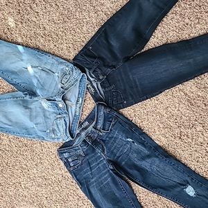 Old Navy Rockstar jeans all size 2
